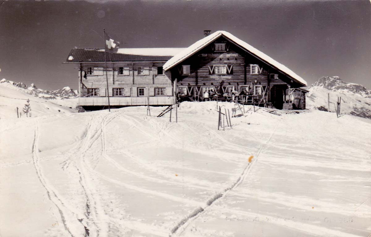 Fideris und Jenaz - Gasthaus Heuberge, 1963