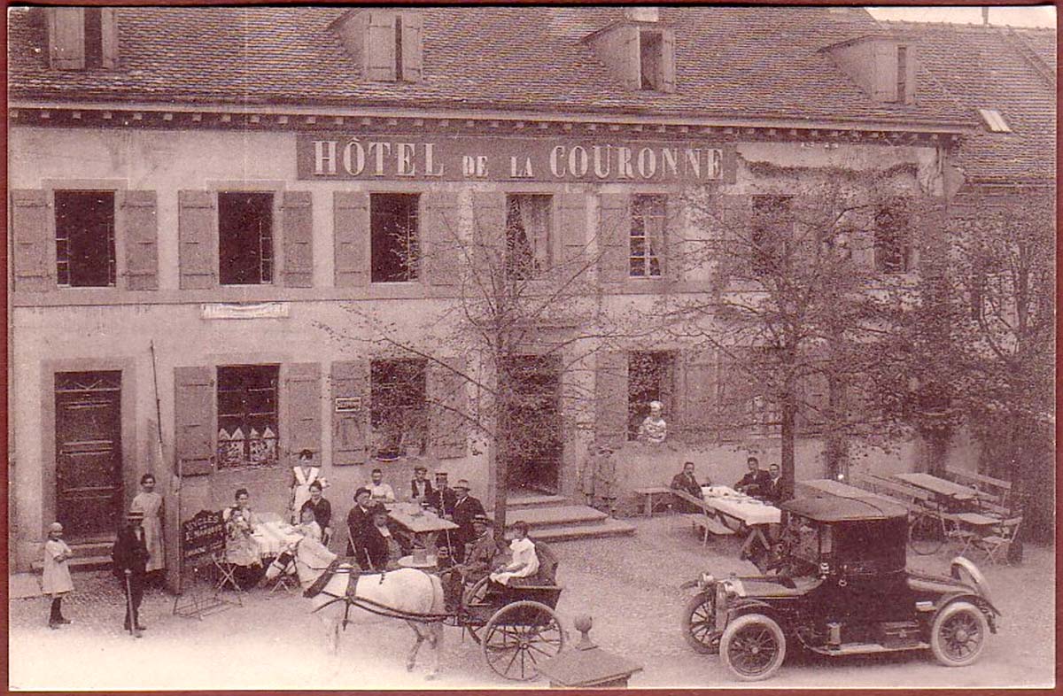 Jussy. Hotel de la Couronne