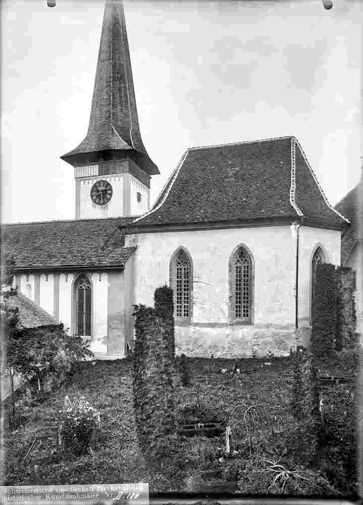 Köniz. Kirche, zwischen 1898 und 1907