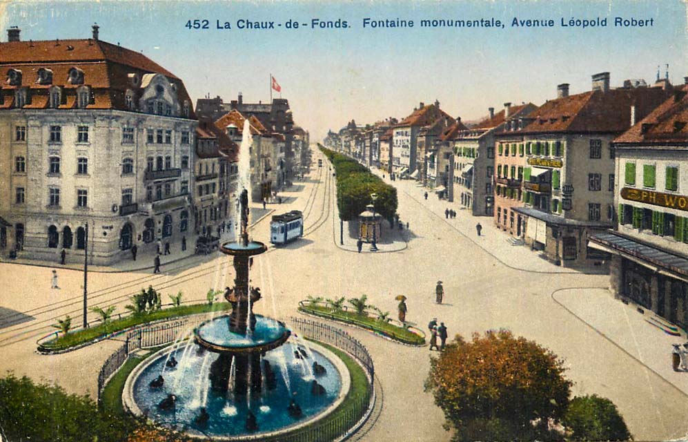 La Chaux-de-Fonds. Avenue Leopold Robert