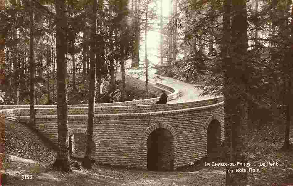 La Chaux-de-Fonds. Le Pont du Bois, 1922