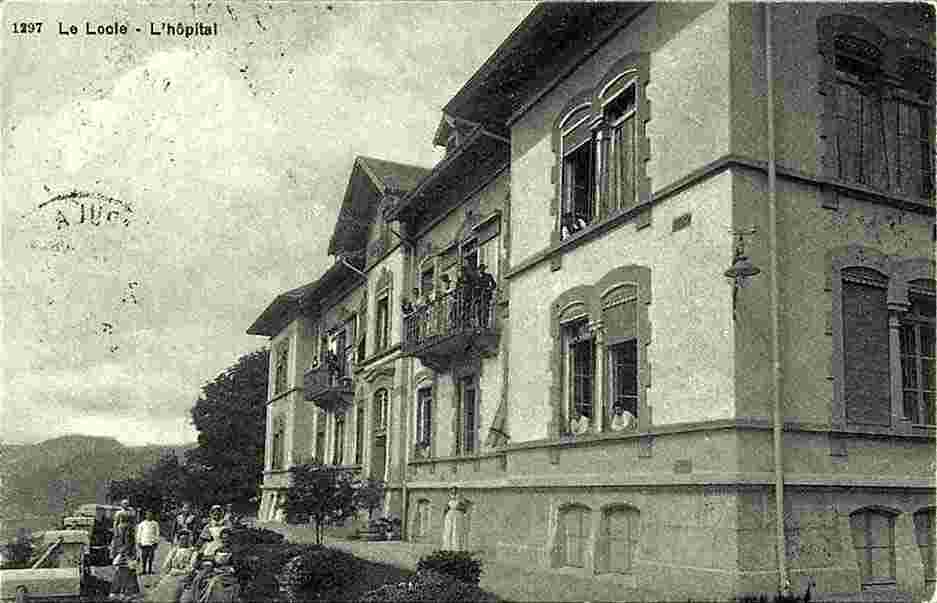 Le Locle. L'Hôpital, 1910