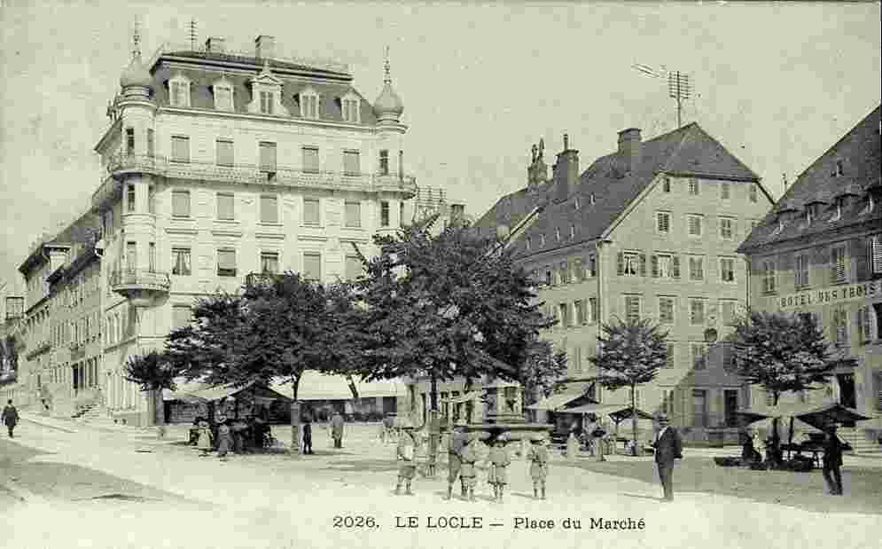 Le Locle. Place du Marché