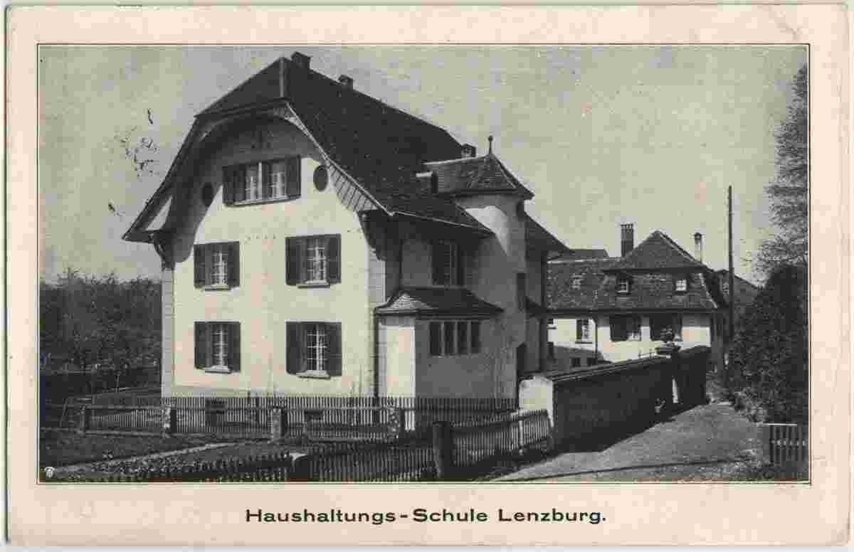 Lenzburg. Haushaltungsschule, 1921