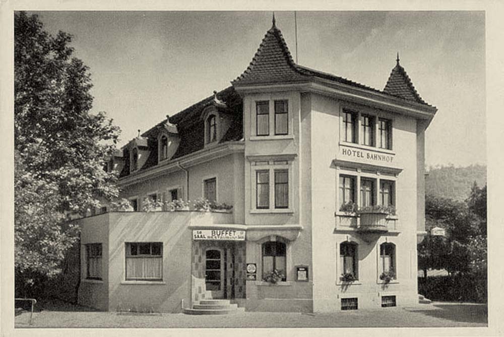Liestal. Hotel 'Bahnhof', Bahnhofbuffet