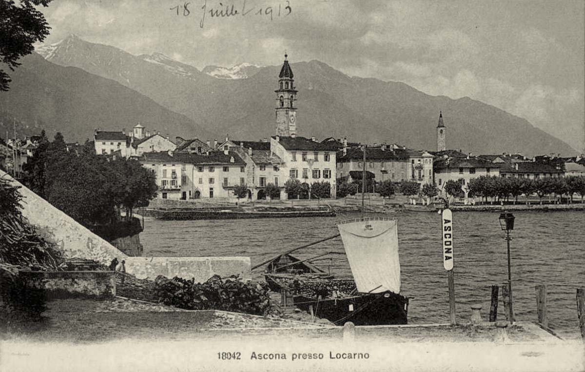 Locarno. Ascona presso Locarno, 1913