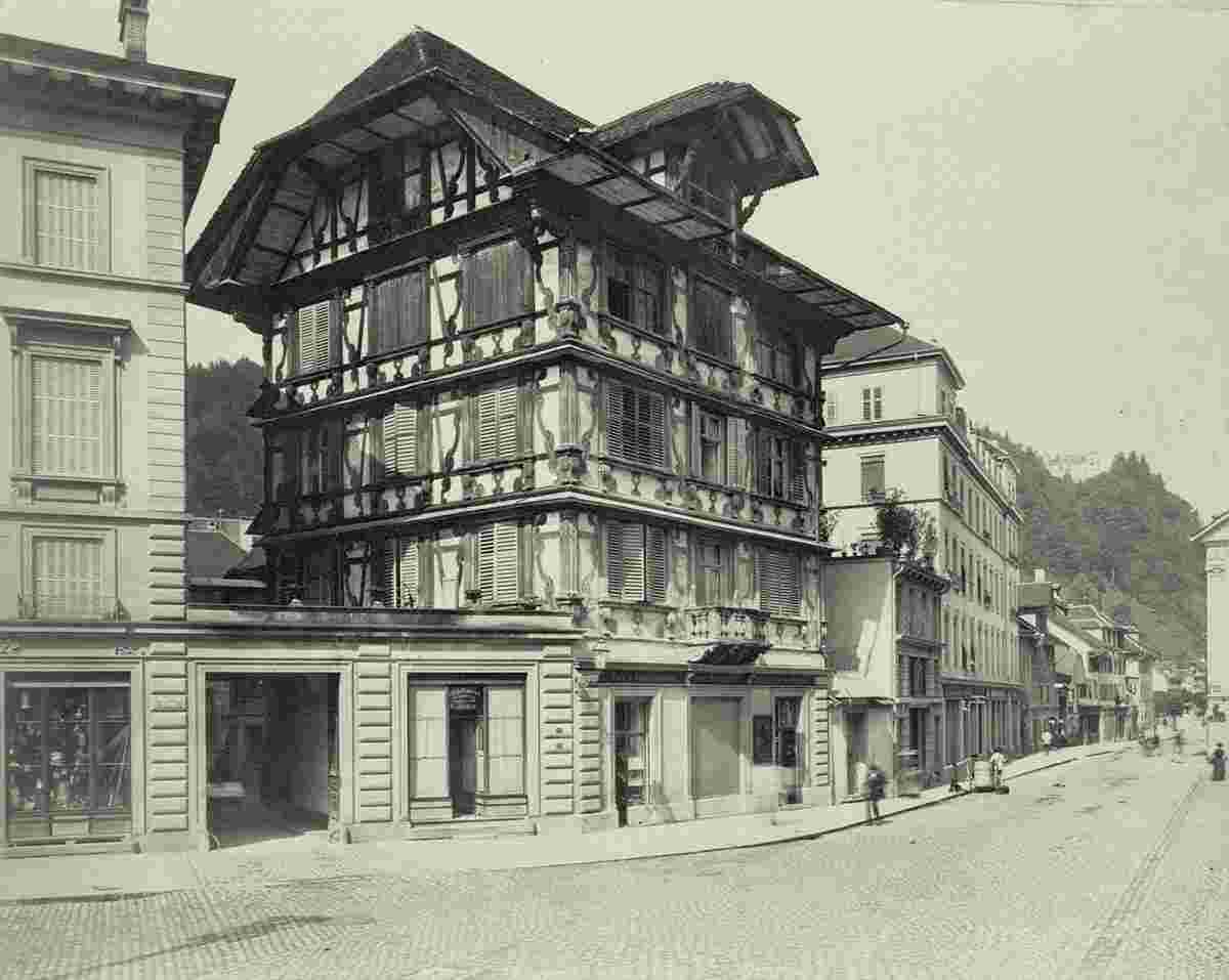 Luzern. Maison, 1884-1892
