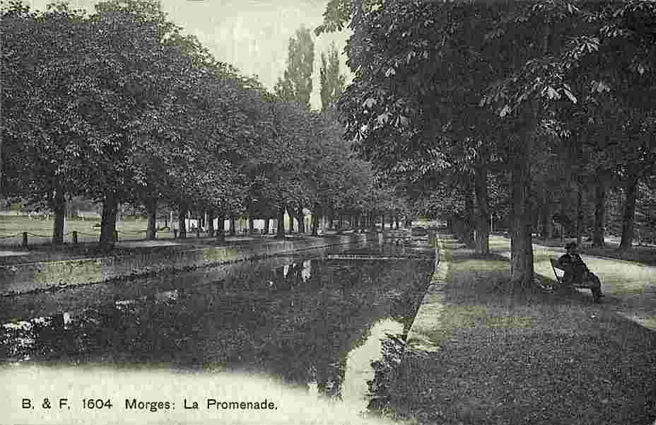 Morges. La Promenade, 1912