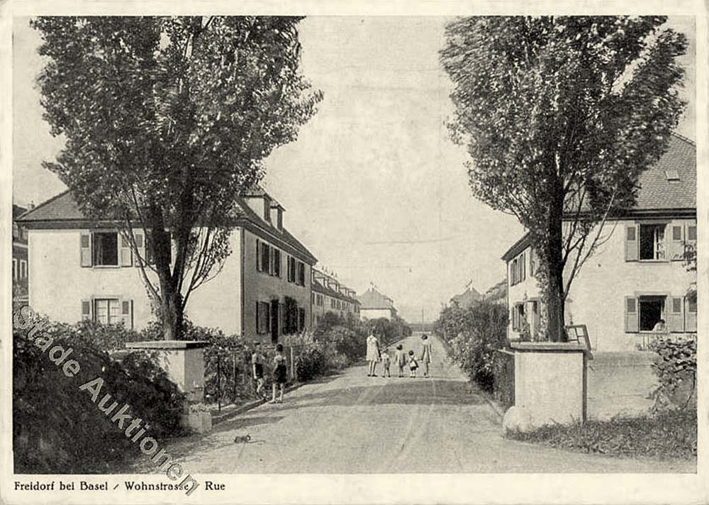 Muttenz. Freidorf, Wohnstraße (Rue)