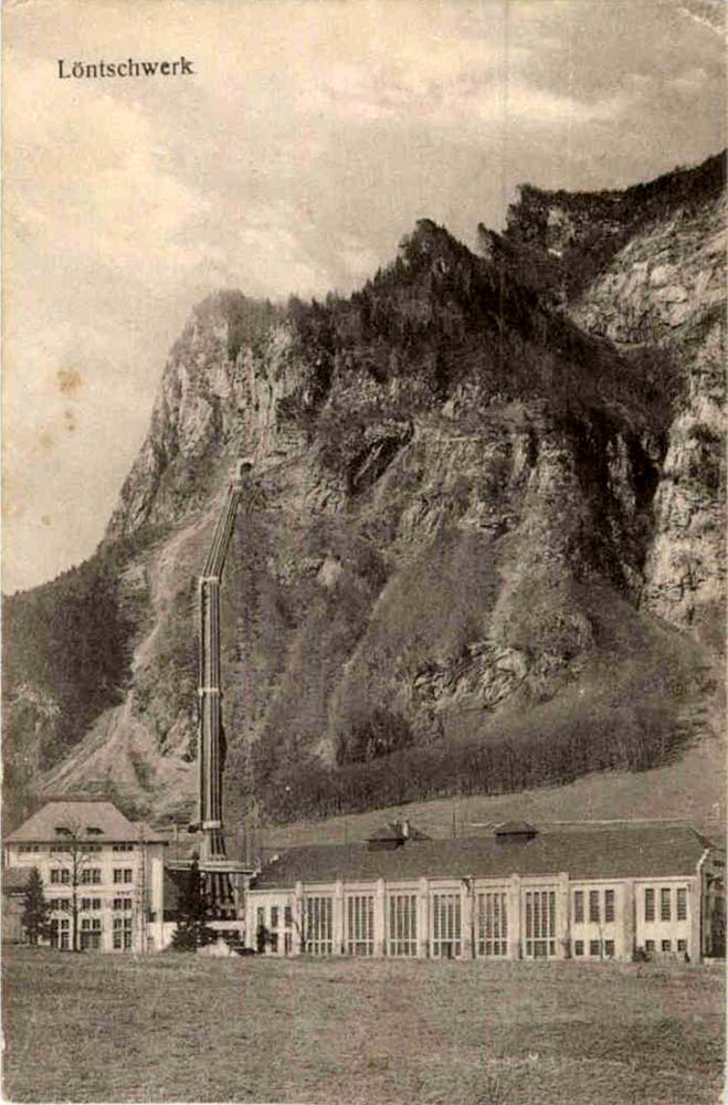 Netstal. Löntschwerk, 1922