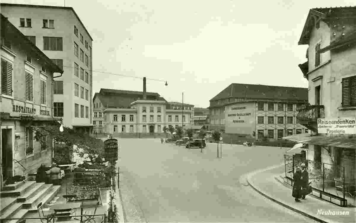 Neuhausen am Rheinfall. Restaurant Steineck, 1937