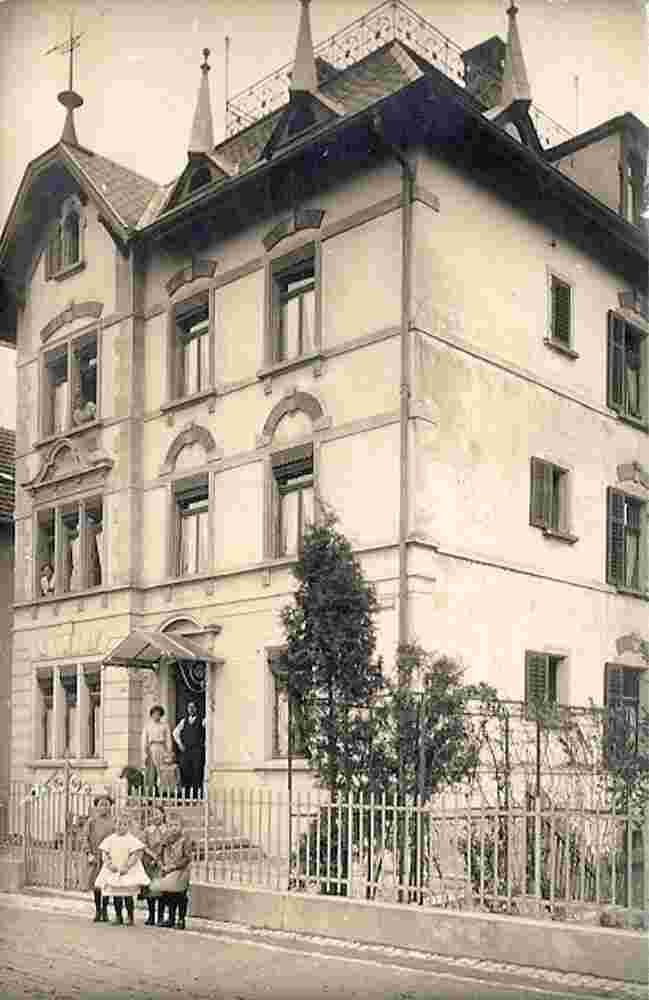 Neuhausen am Rheinfall. Rheinstraße, um 1910