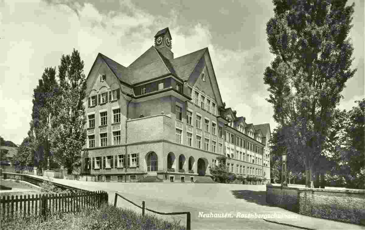 Neuhausen am Rheinfall. Rosenberg-Schulhaus