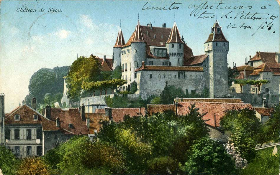 Château de Nyon, 1916