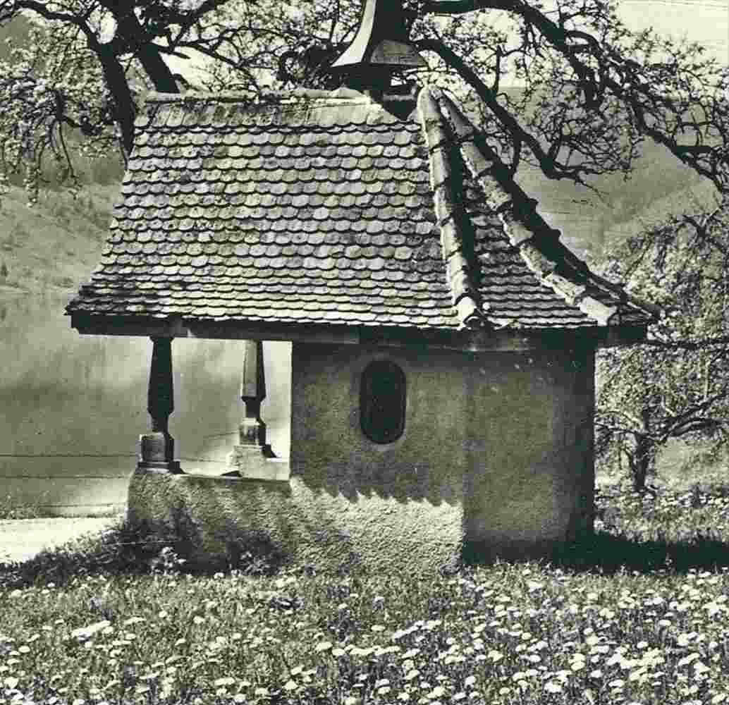 Oberägeri. Betenbühl, Wegkapelle, 1956