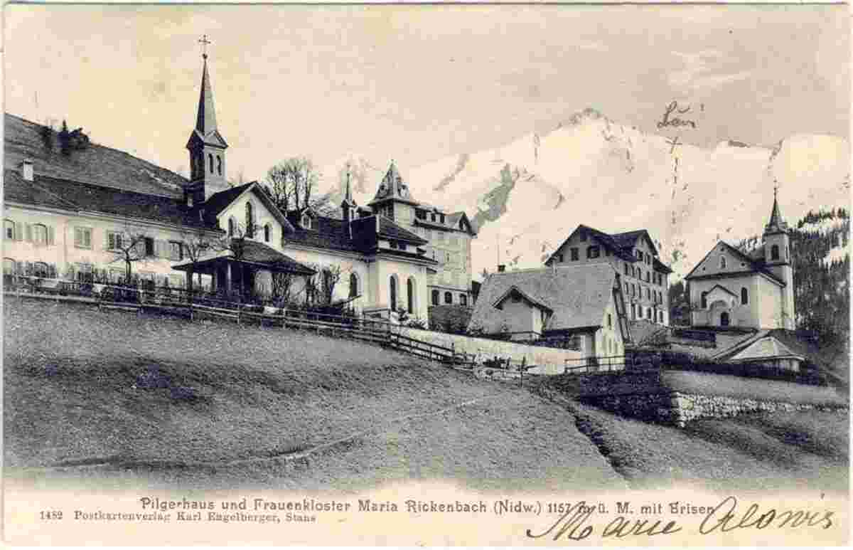 Oberdorf. Niederrickenbach - Maria-Rickenbach-Frauenkloster, 1910