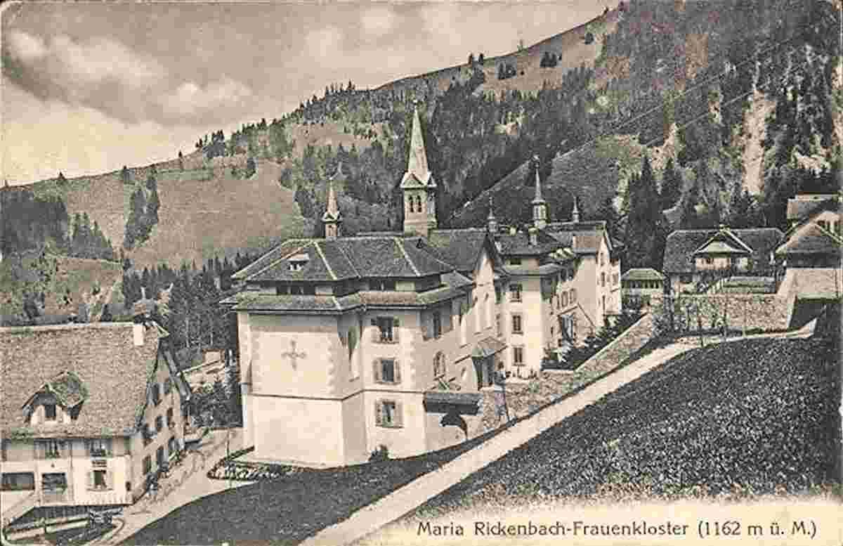 Oberdorf. Niederrickenbach - Maria-Rickenbach-Frauenkloster