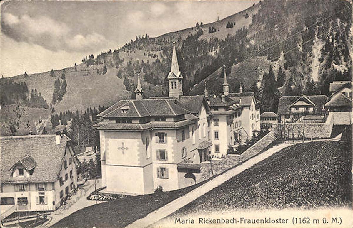 Oberdorf NW. Niederrickenbach - Maria-Rickenbach-Frauenkloster