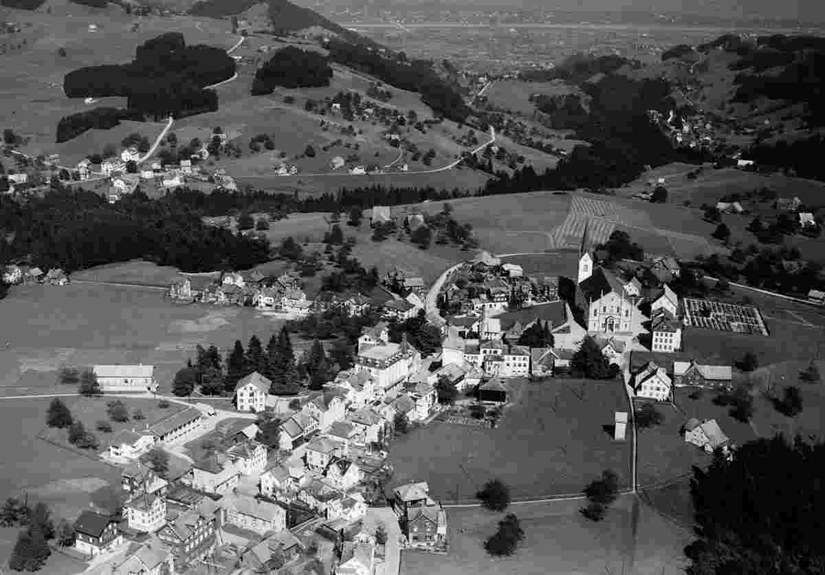 Blick auf Oberegg, 1957
