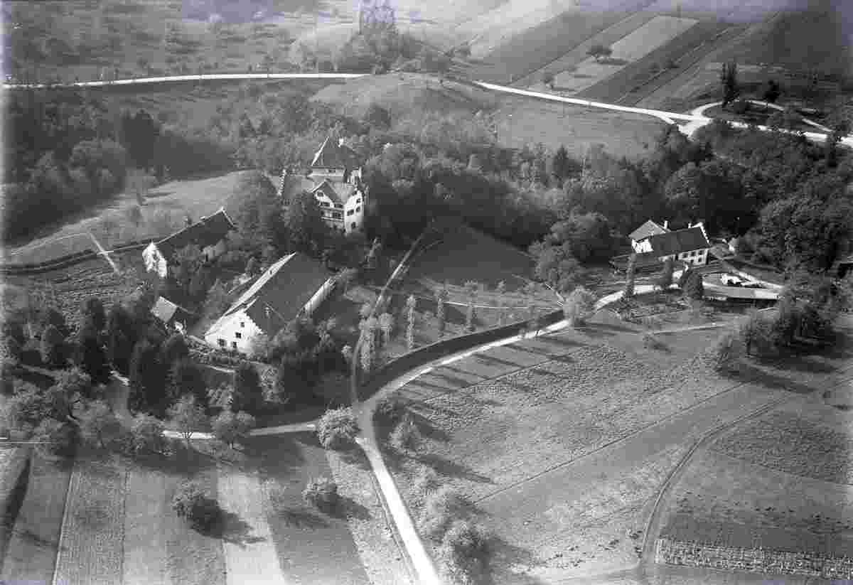 Ossingen. Blick auf Schloss Wyden, 1931