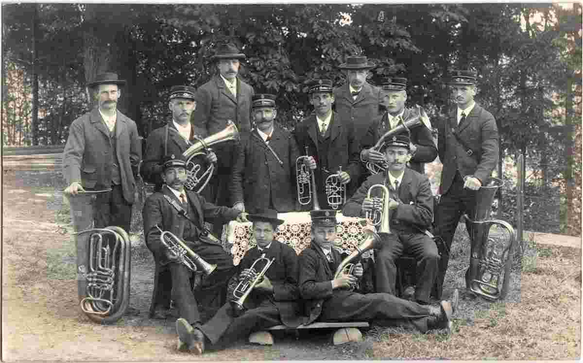 Ossingen. Musikgesellschaft von Ossingen, 1911