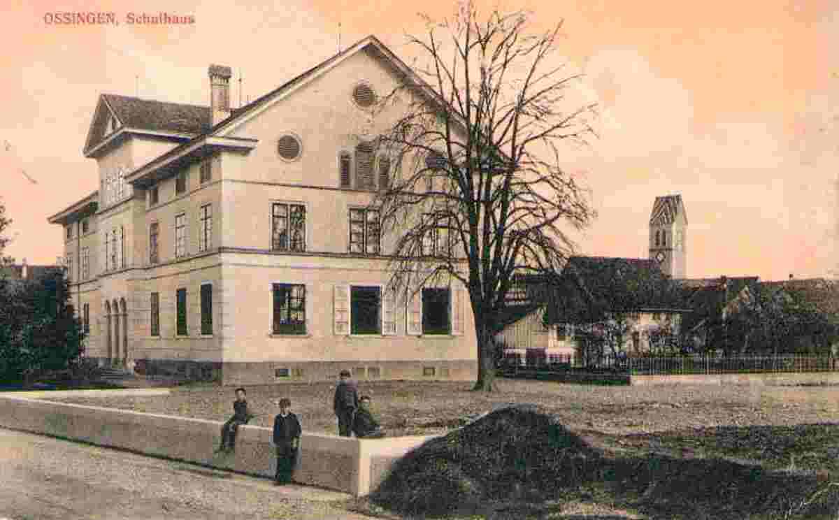 Ossingen. Schulhaus