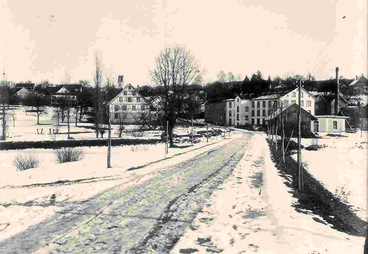 Ottenbach. Seidenweberei, 1911