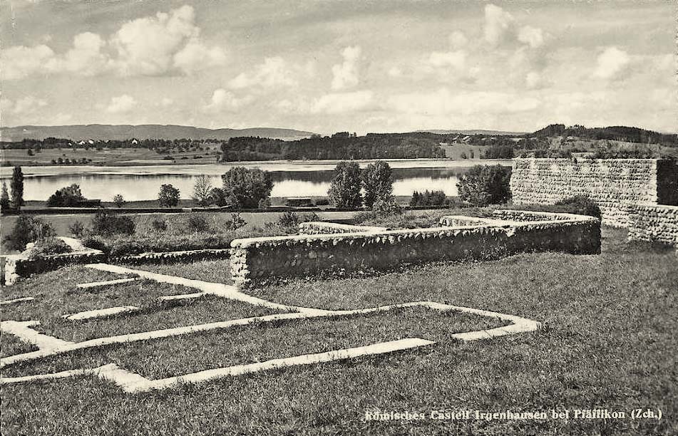Pfäffikon. Römisches Castell Irgenhausen, 1961