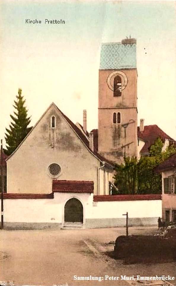 Pratteln. Kirche, 1913