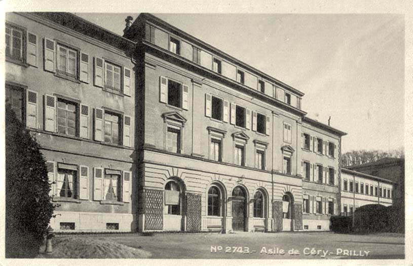 Prilly. Asile de Céry, Hôpital psychiatrique, 1931