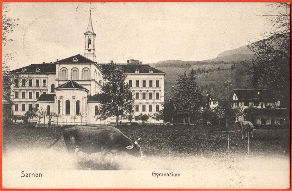 Sarnen. Gymnasium, 1908