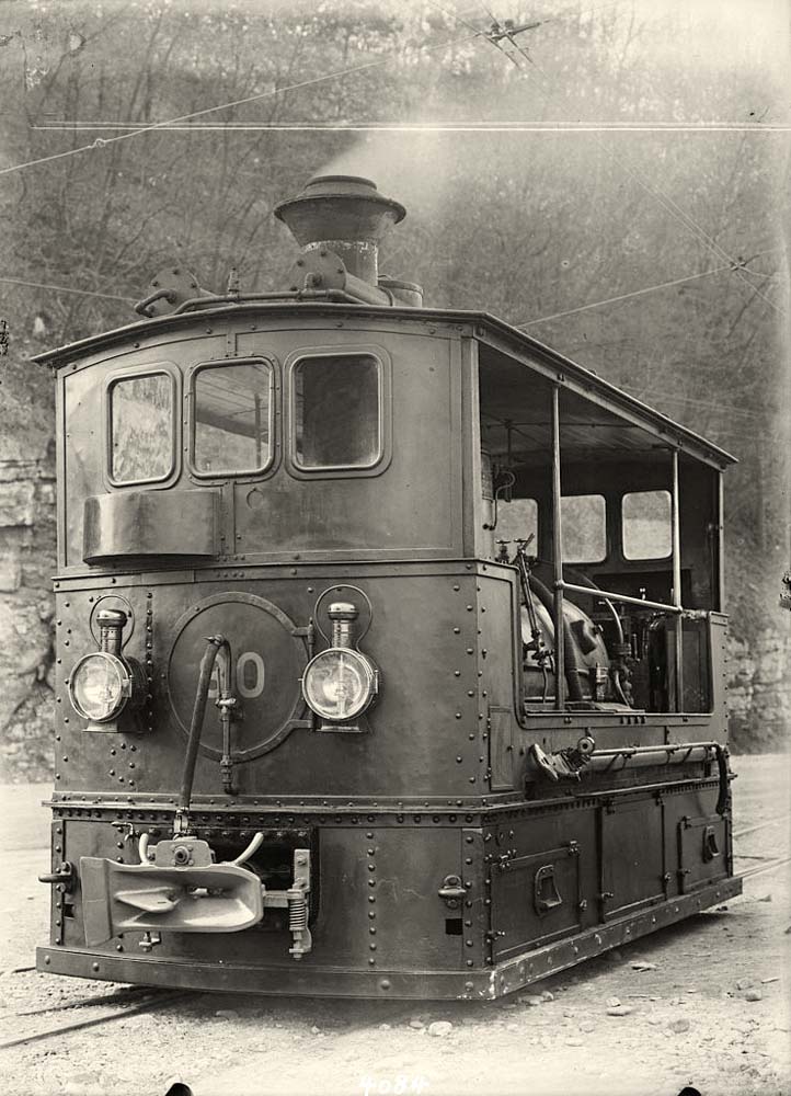 Schaffhausen. Dampfwerkbahn, Erste Georg Fischer Werkbahn, 1913