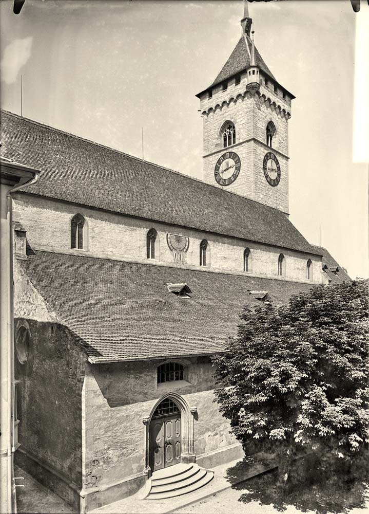 Schaffhausen. Kirche St. Johann, 1901