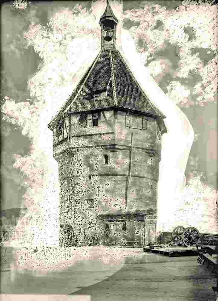 Schaffhausen. Munot, Turm, 1901