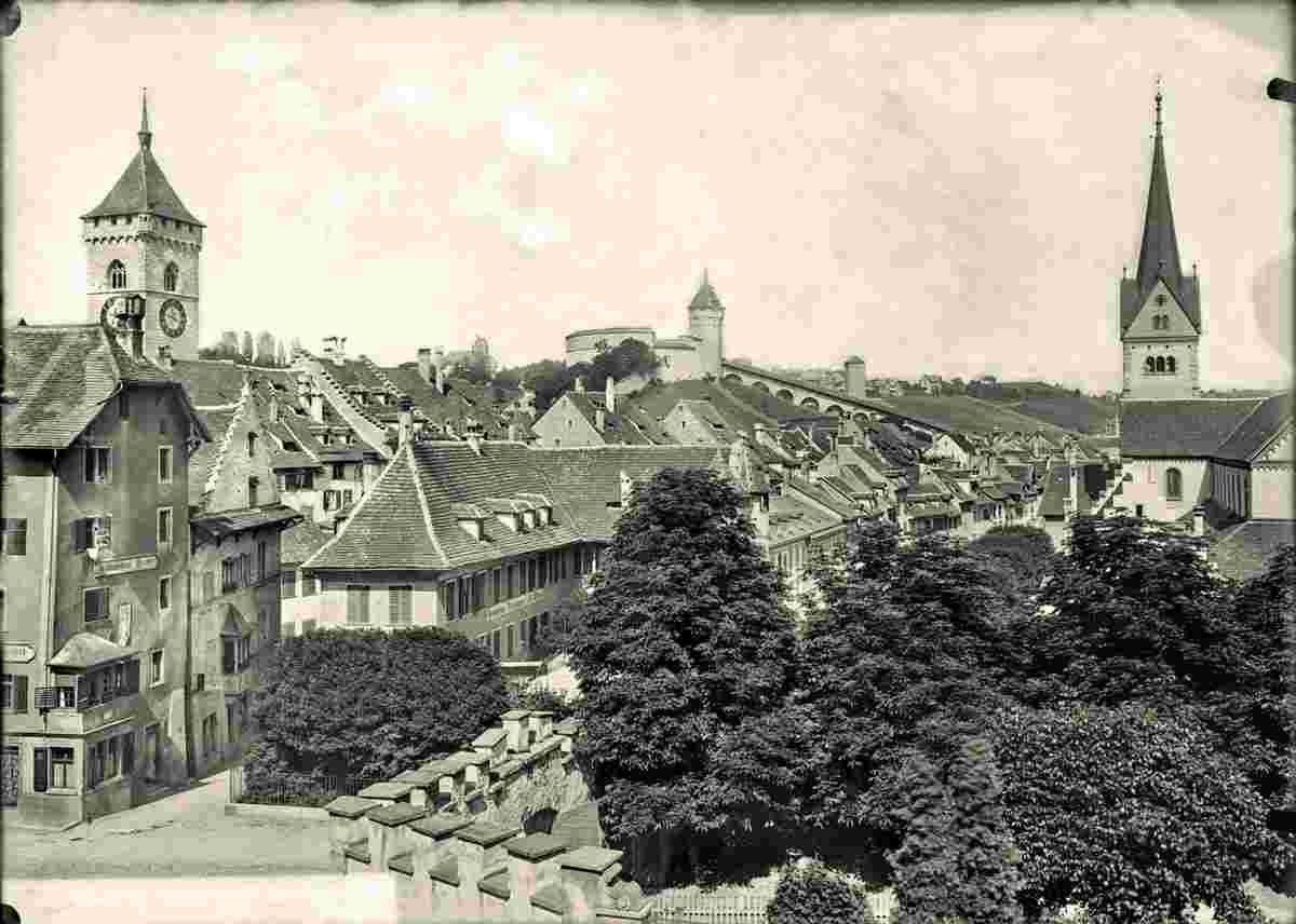 Panorama von Schaffhausen, 1901