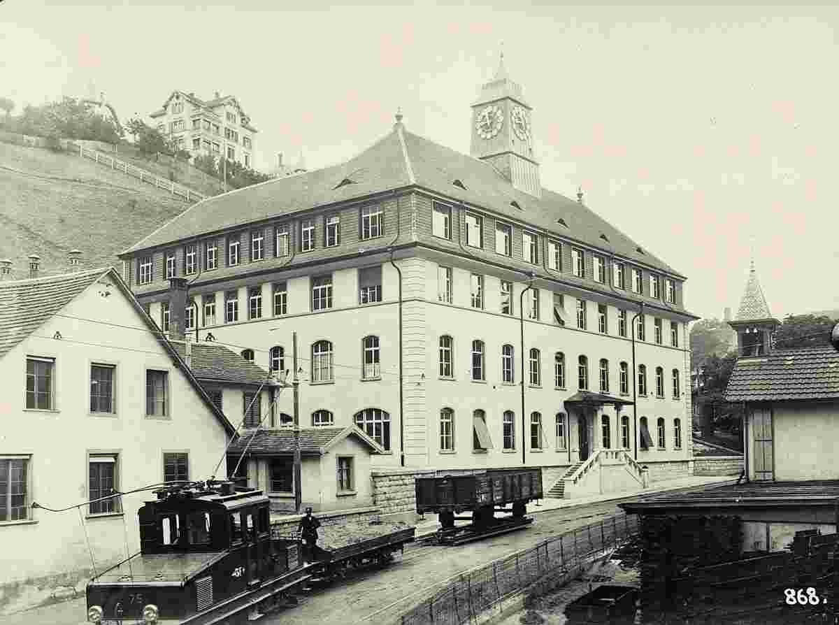 Schaffhausen. Verwaltungsgebäude von Georg Fischer