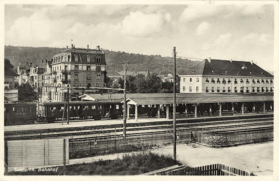Schlieren. Bahnhof, 1935