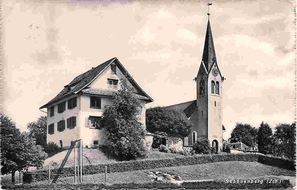 Schönenberg. Kirche, 1948