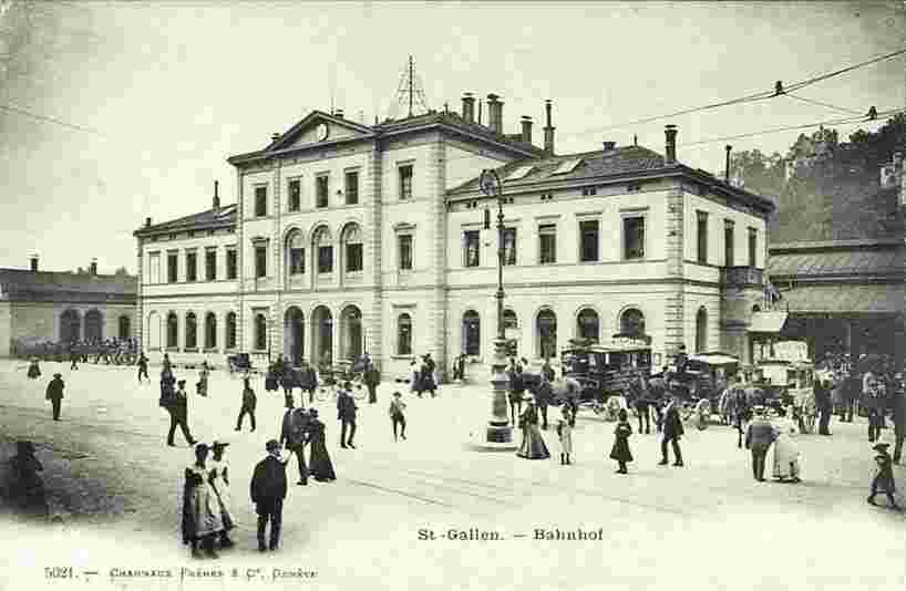 St. Gallen. Bahnhof