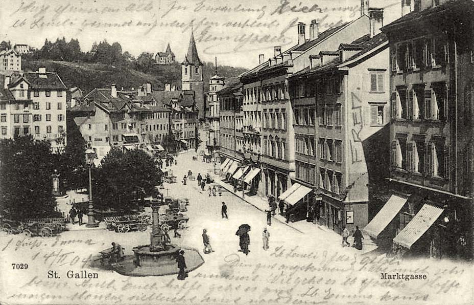 Spreitenbach. Marktgasse, 1904