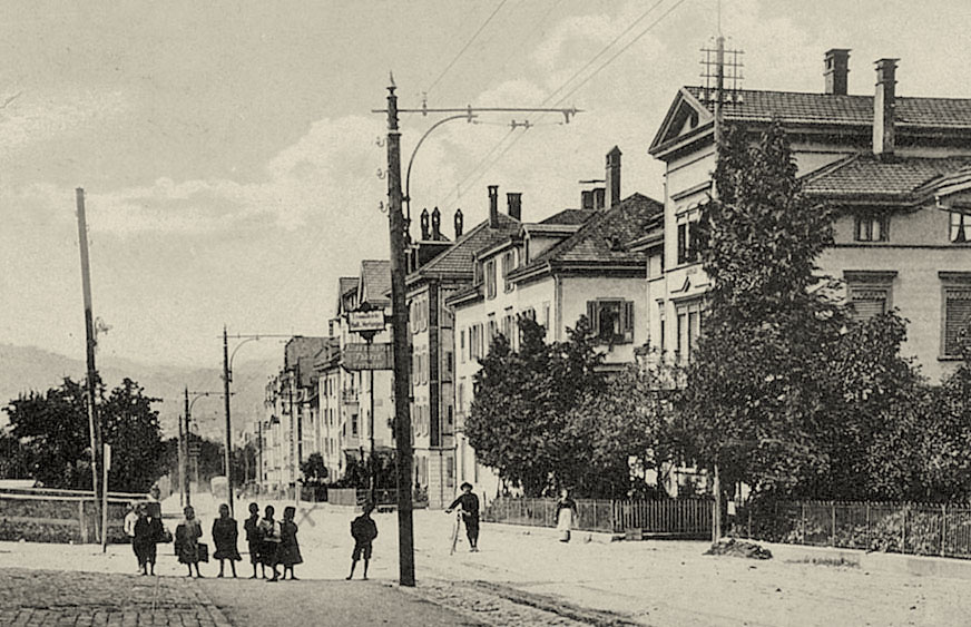 Spreitenbach. Zürcherstraße, 1911