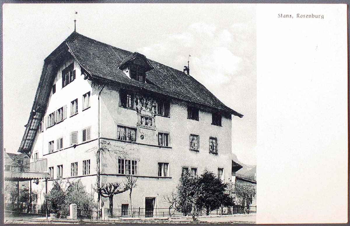 Stans. Rosenburg, 1924