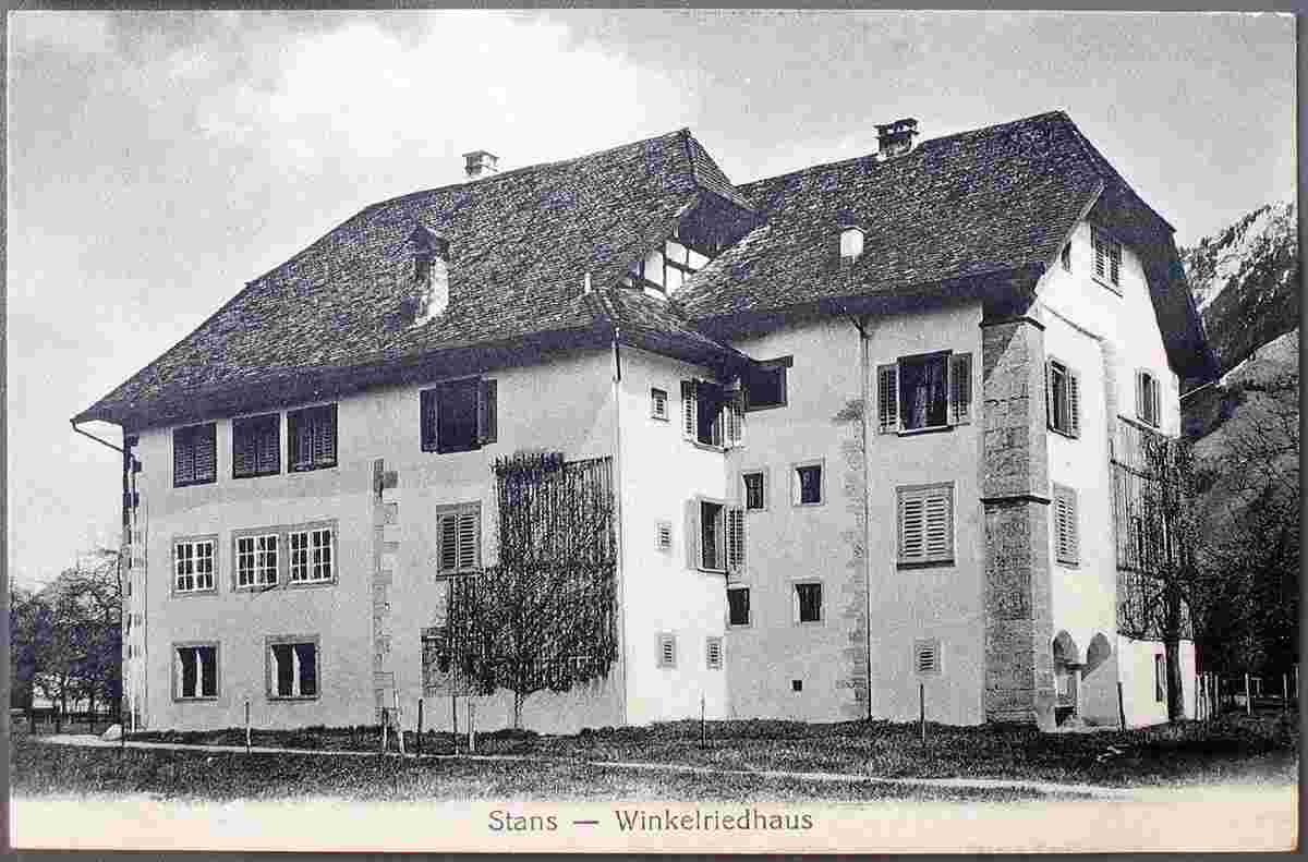Stans. Winkelriedhaus, 1924