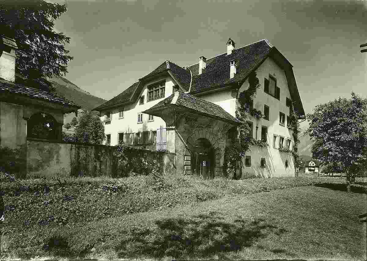 Stans. Winkelriedhaus, um 1930