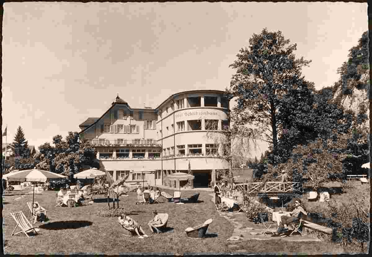 Stansstad. Hotel Schützenhaus, 1957