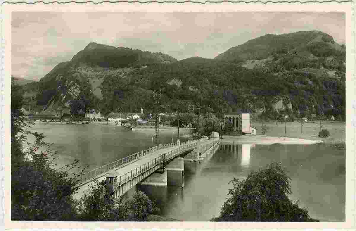 Stansstad. Neue Brücke, 1942