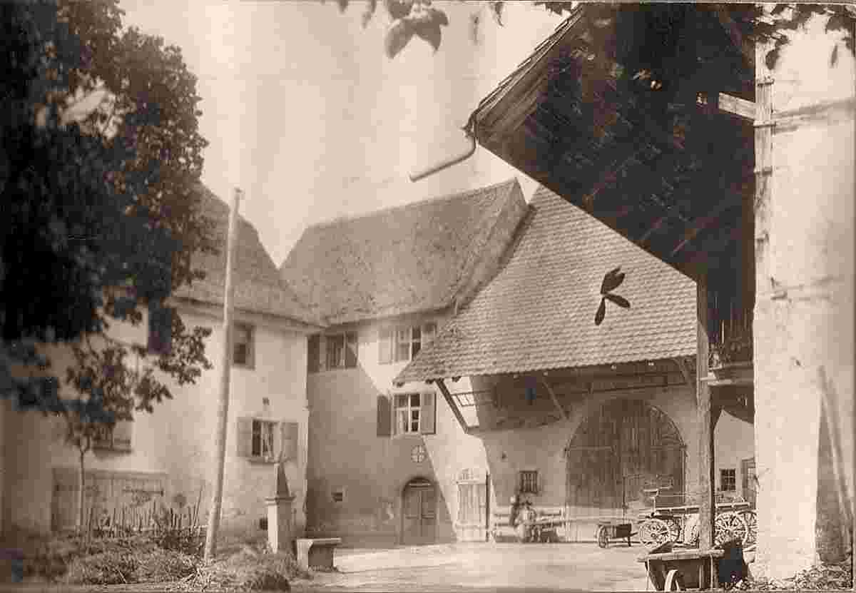 Therwil. Obere Mühle um 1930