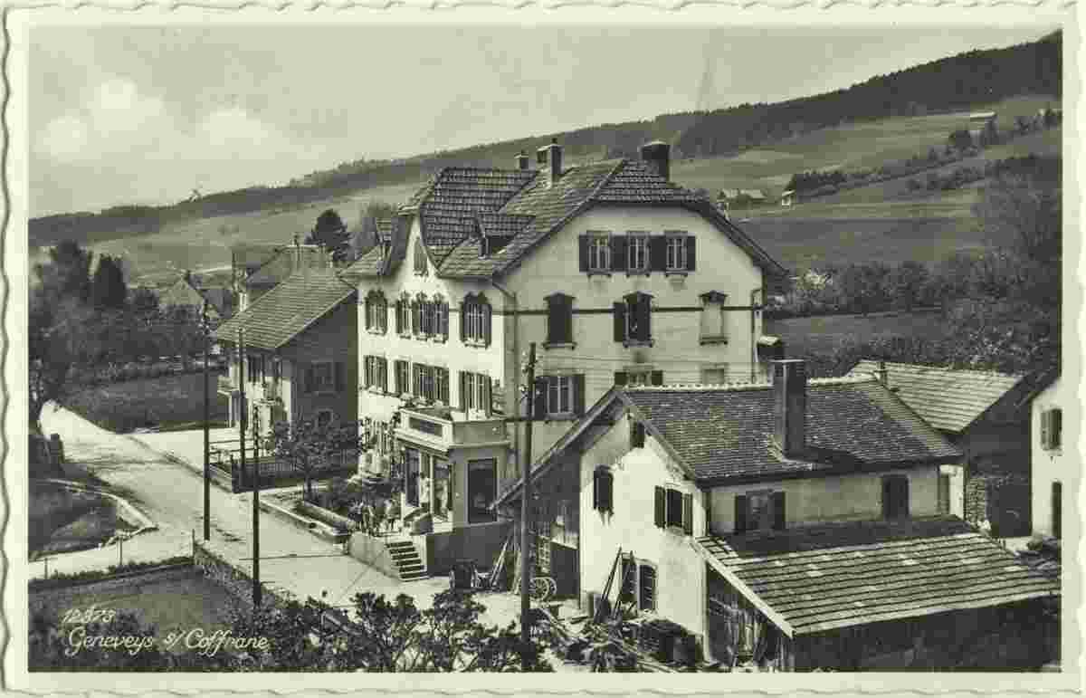 Val-de-Ruz. Les Geneveys-sur-Coffrane - Boulangerie, 1941
