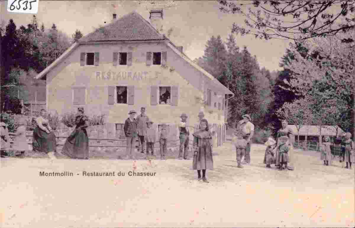 Val-de-Ruz. Montmollin - Restaurant du Chasseur