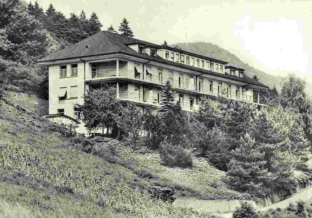 Wettingen. Klinik Sonnenblick, um 1950